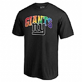Men's New York Giants NFL Pro Line by Fanatics Branded Black Big & Tall Pride T-Shirt,baseball caps,new era cap wholesale,wholesale hats